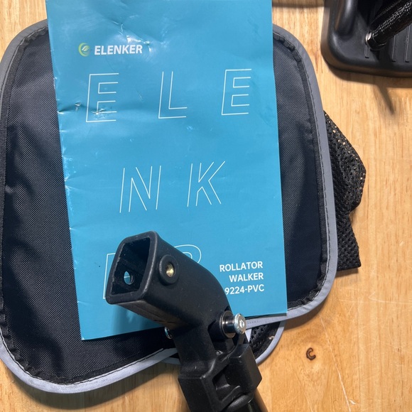 ELENKER 2 in 1 Rollator Walker & Transport Chair, Folding Wheelchair - Picture 12 of 15